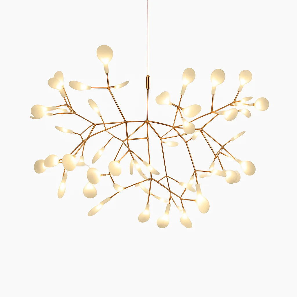 Suspension LED design arbre