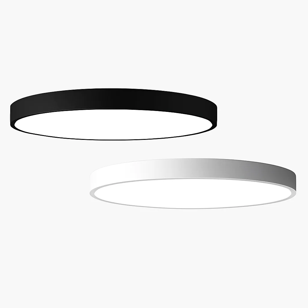 Plafonnier LED design rond extra-plat