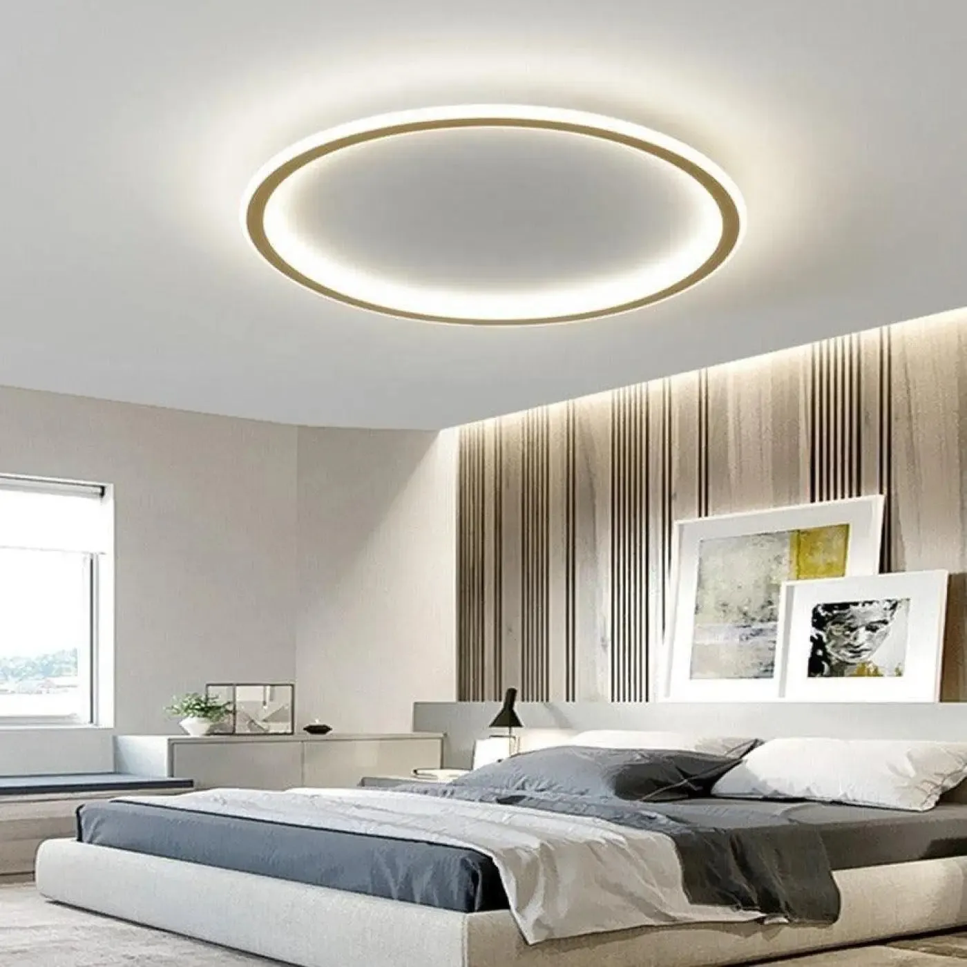 Plafonnier LED Cercle Moderne