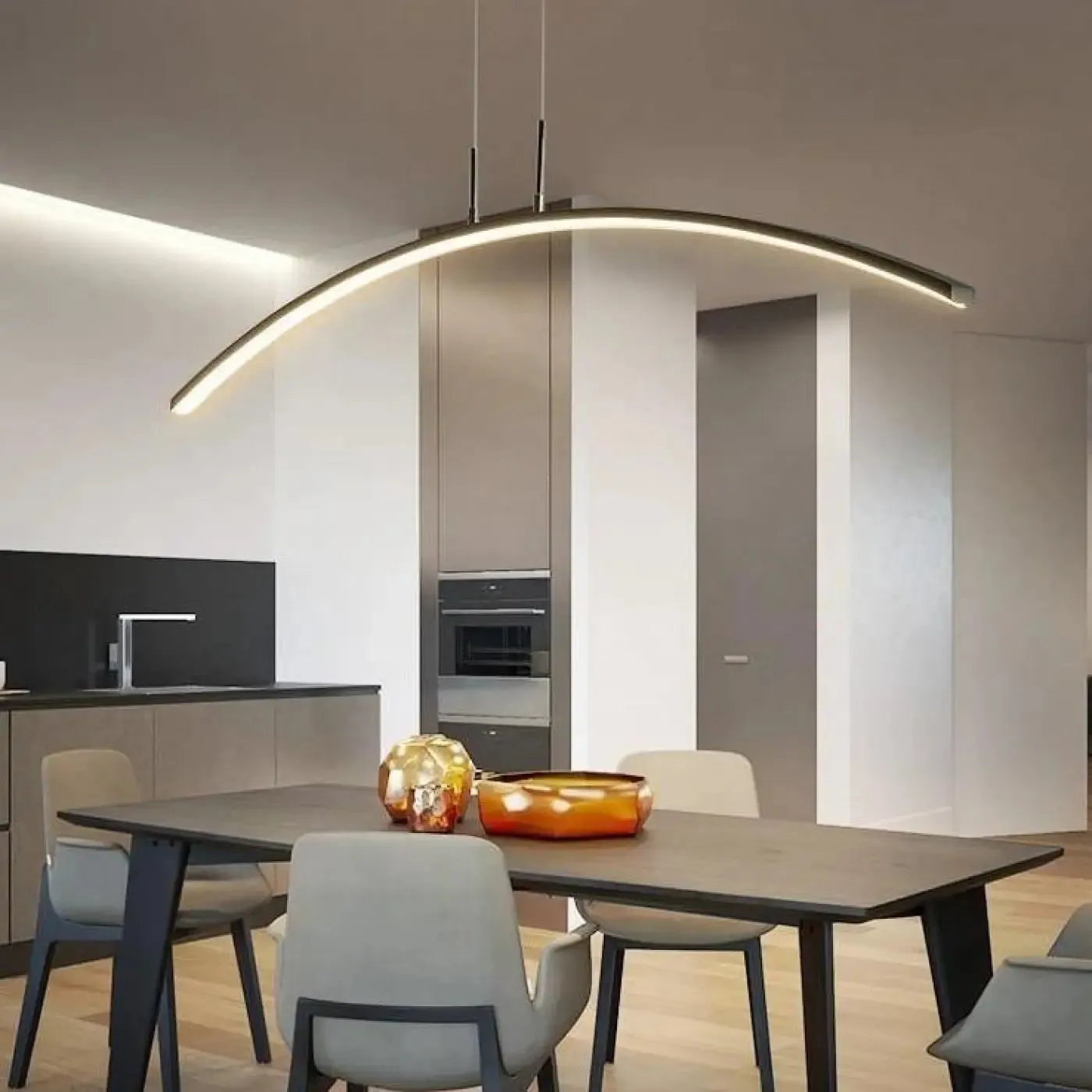 Suspension luminaire linéaire design